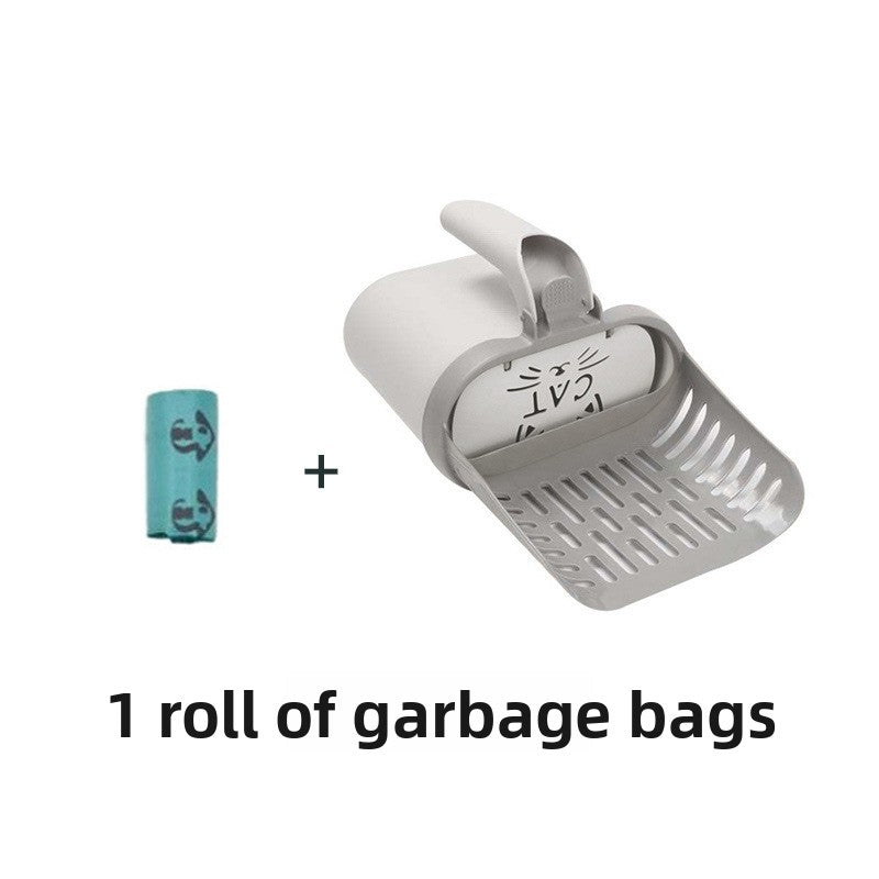 Detachable Cat Litter Scoop with Trash Bags