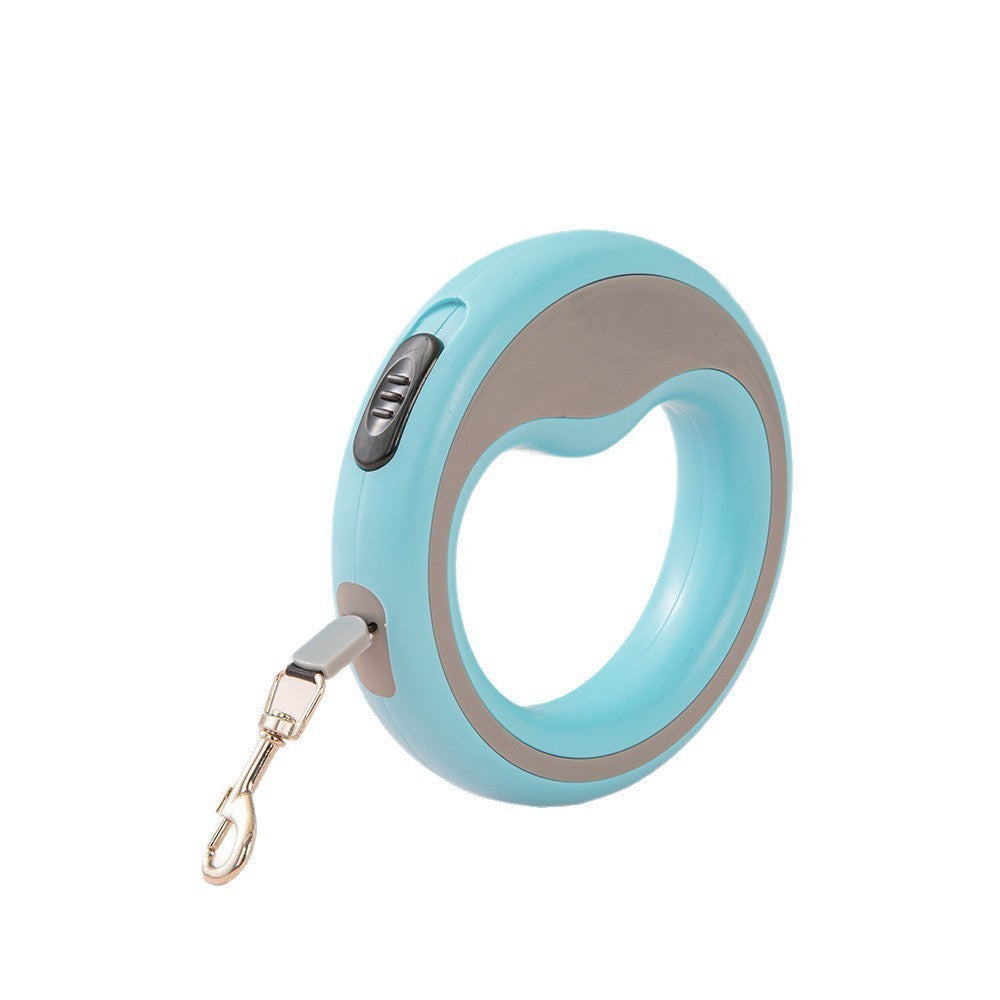 Retractable Dual Dog Leash with Waste Bag Dispenser