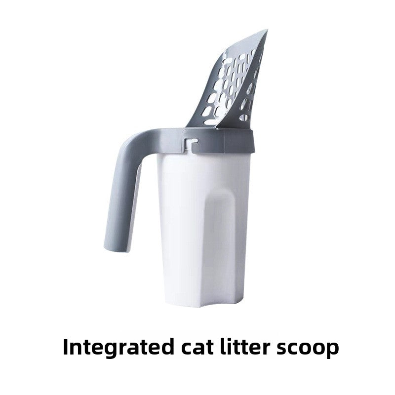 Detachable Cat Litter Scoop with Trash Bags